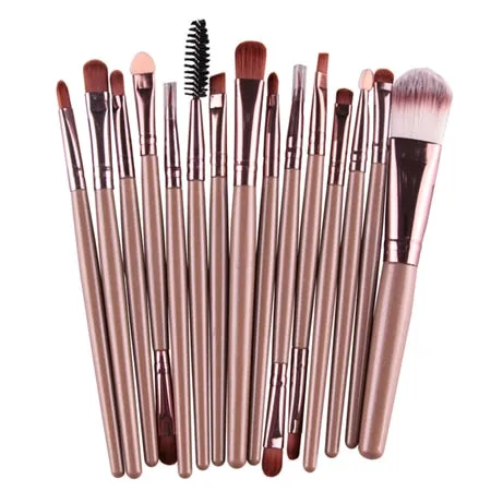 MAANGE 15/18 Pcs Professional Makeup Brushes Set Comestic Powder Foundation Blush Eyeshadow Eyeliner Lip Make up Brush Tools