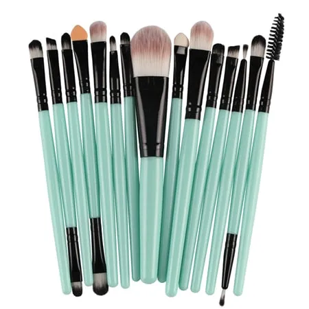 MAANGE 15/18 Pcs Professional Makeup Brushes Set Comestic Powder Foundation Blush Eyeshadow Eyeliner Lip Make up Brush Tools