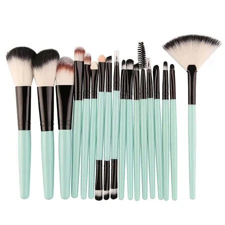 MAANGE 15/18 Pcs Professional Makeup Brushes Set Comestic Powder Foundation Blush Eyeshadow Eyeliner Lip Make up Brush Tools