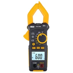 Meco 3-3/4 Digit 4000 Count 600A AC Autoranging Digital Clampmeter – TRMS (Model : 54 )