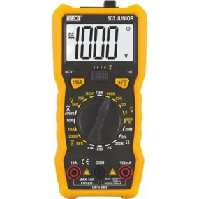 Meco 603 JUNIOR 3-1/2 Digits 2000 Counts Manual Ranging Digital Multimeter