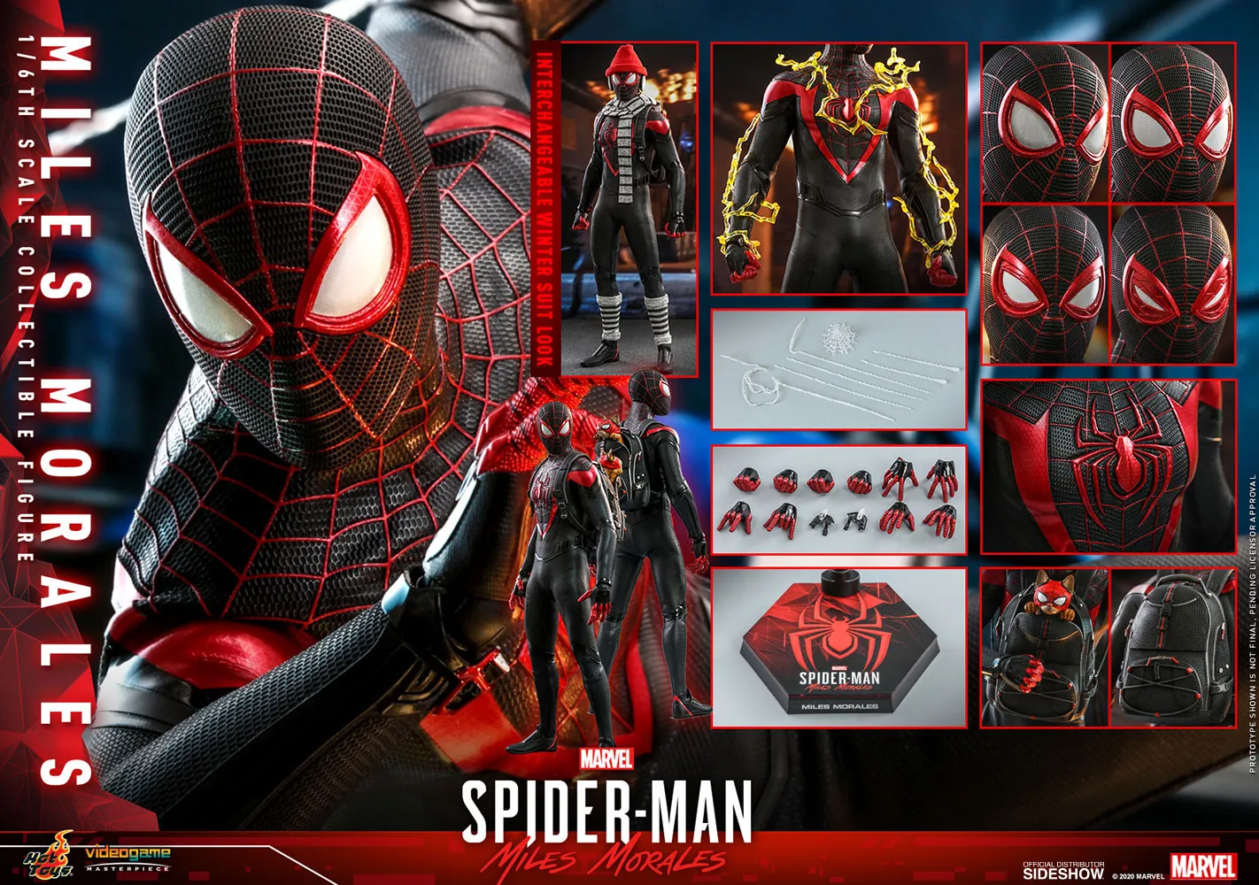 Miles Morales Sixth Scale Figure