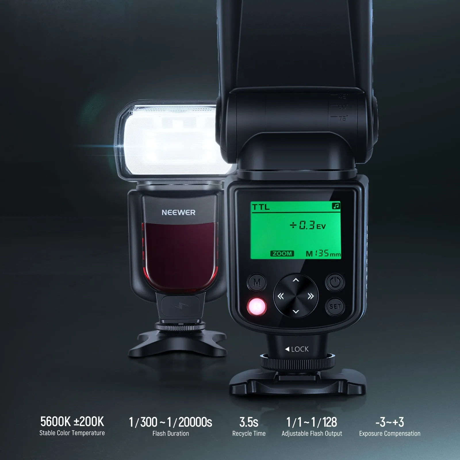 NEEWER NW635II-N TTL Flash Speedlite For Nikon Cameras