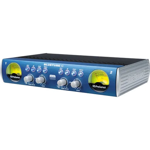 PreSonus Blue Tube DP V2 2-Channel Microphone Preamp