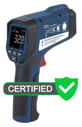 REED R2330 Infrared Thermometer 50:1, 2282°F (1250°C) with ISO Certificate