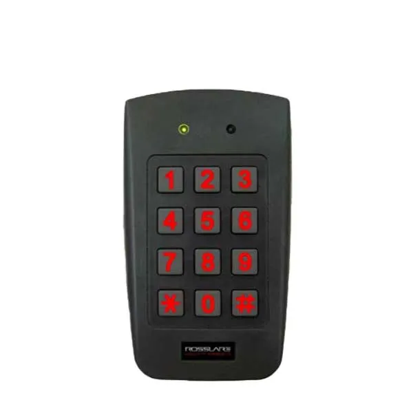 Rosslare - F43 - Backlit PIN Standalone Controller - Outdoor - 500 Users - 12-24VDC - IP65