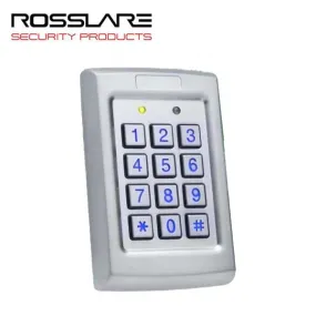 Rosslare - Q41HB - Backlit PIN Standalone Controller - Anti-Vandal - 500 Users - 12-24VDC - IP54