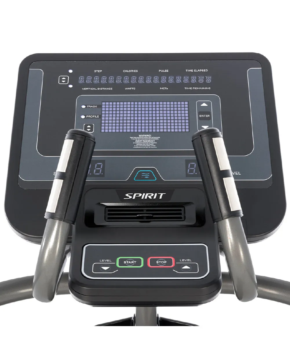 Spirit CS800  High-Performance Stepper with Adjustable Resistance and Advanced Fitness Tracking