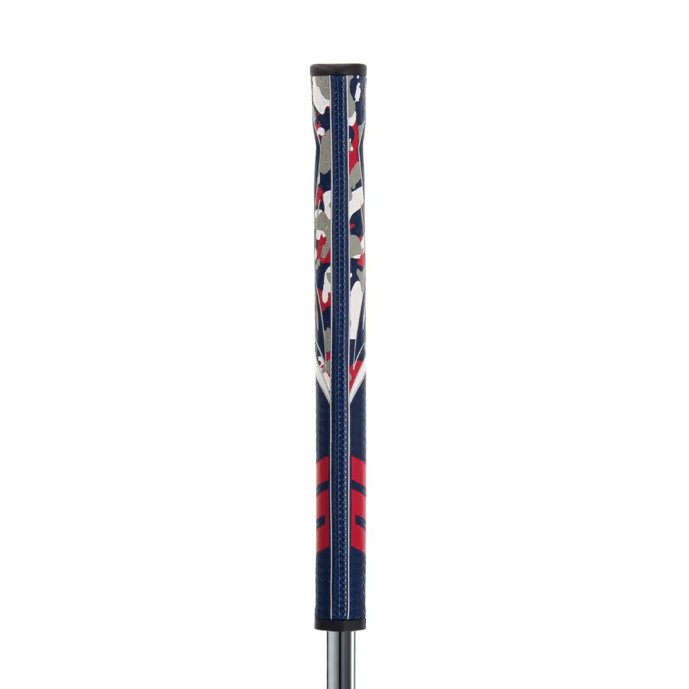 Super Stroke Zenergy Pistol GT TOUR Putter Grip (Camo Red/White/Blue)