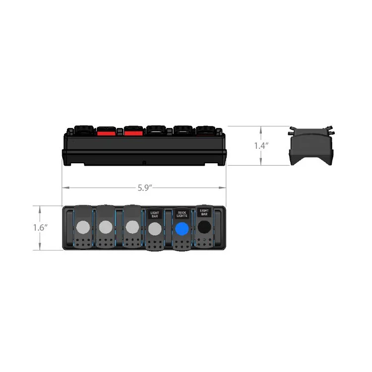 TRIGGER 6 SHOOTER Wireless Accessory Control System