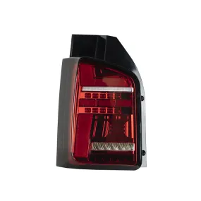 VW T5.1 2010-15 Sequential Indicator LED Rear Lights for FACTORY SPORTLINE Models – Red (T6.1 Style)